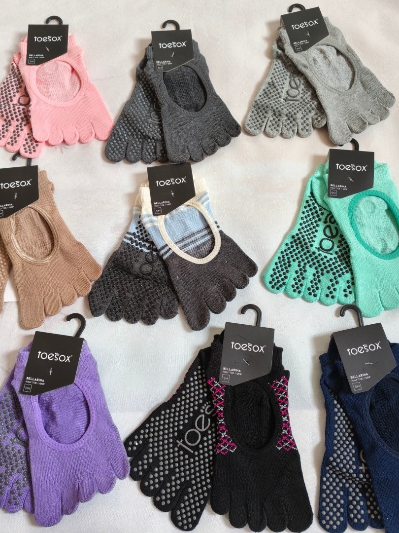 Medias Para Pilates Y Yoga - Toesox Yoga Beş Parmaklı Çorap Erkek