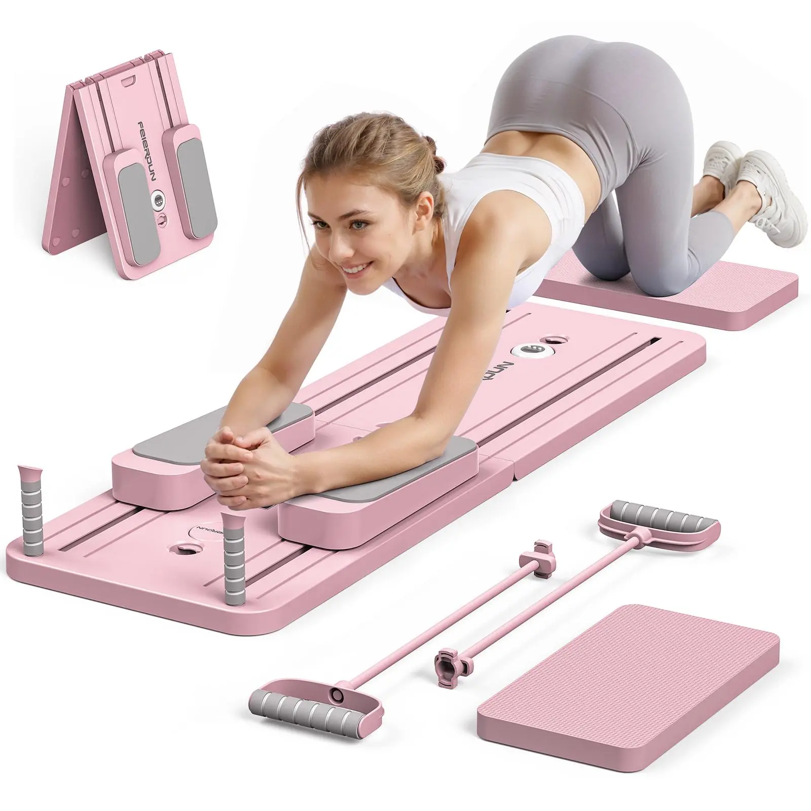 Pilate Yoga Workout - Katlanabilir Pilates Tahtası Çok Fonksiyonlu Karın
